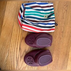 Minnie travel ballet flat. Never worn. Dust bag included.